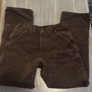 Men’s carhartt heavy duty insulated 36x36